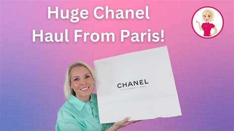 Huge Chanel Haul From Paris! 